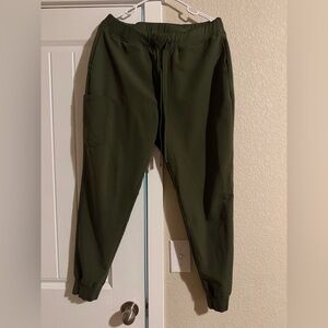 Women's Olive Jogger Pants